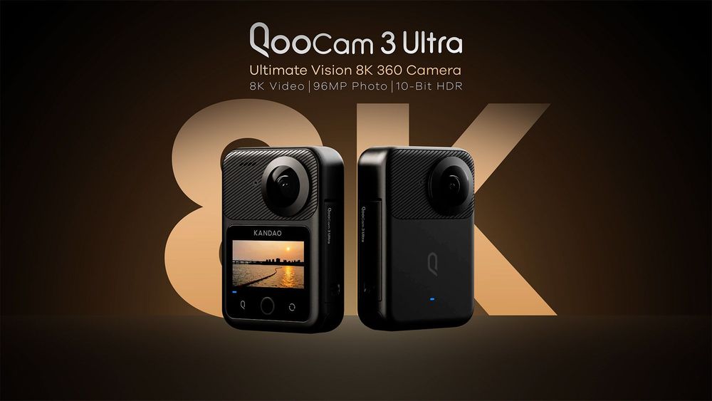 QooCam 3 Ultra – 8K 96MP 360 Action Camera QooCam 3 Ultra – 8K 96MP 360 Action Camera